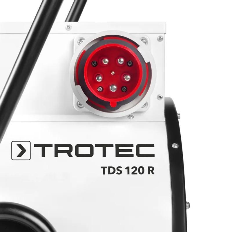 Incalzitor electric rotund, tip TDS120R, 30kW, 380V, Trotec